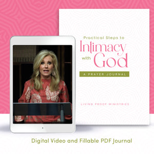 Fillable PDF Journal + Digital Teaching Videos Practical Steps to Intimacy with God