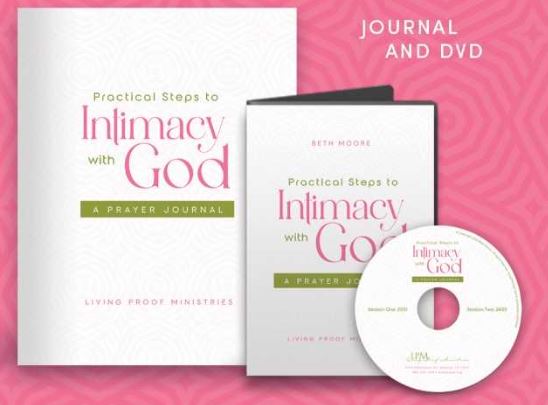 Traditional Journal + DVD Teaching Videos Practical Steps to Intimacy with God
