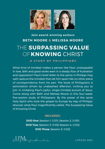 The Surpassing Value of Knowing Christ: A Study of Philippians DVD SET